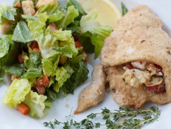 Artichoke and Feta Stuffed Chicken Breasts