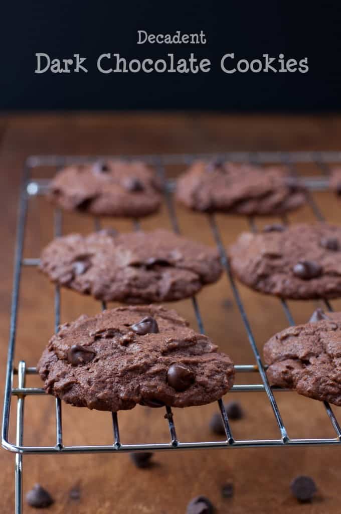 Dark Chocolate Cookies