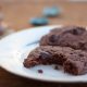 Dark Chocolate Cookies with Dark Chocolate Chips