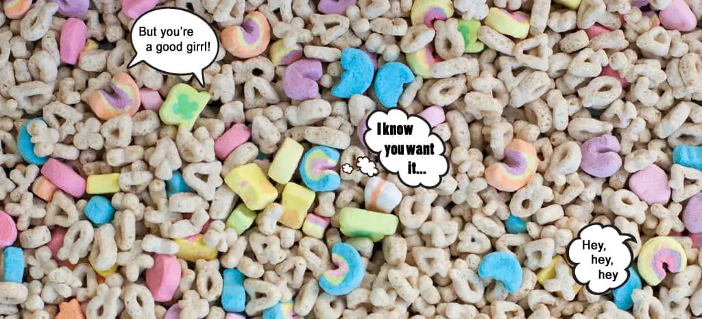 Lucky Charms singing Blurred Lines