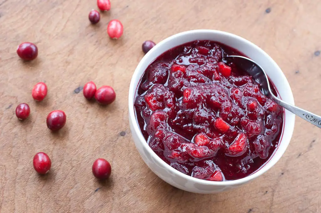 Cranberry Apple Sauce Relish