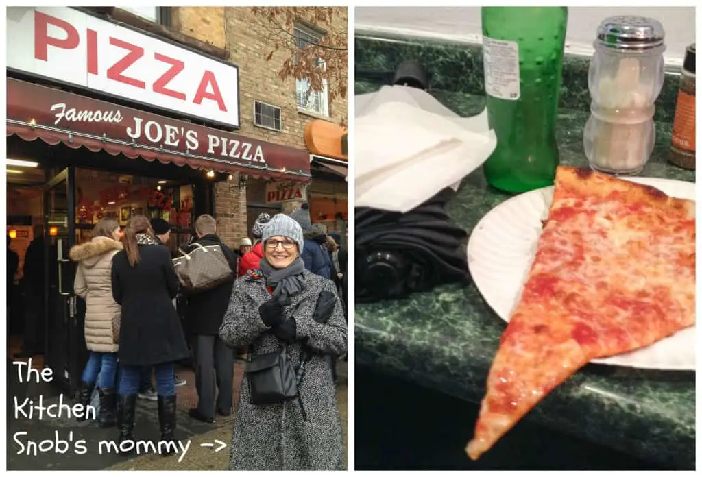 Joe's Pizza in New York