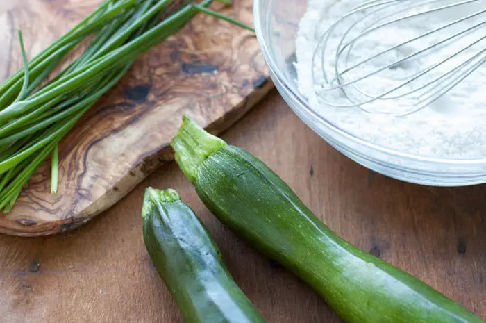 Fried Zucchini Parmesan Crisps - thekitchensnob.com #recipe #appetizer #zucchini