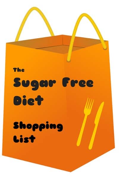 The Sugar Free Diet Shopping List. Perfect for the Fed Up Challenge or the No Added Sugar Challenge! #sugarfree