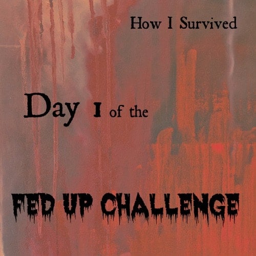 How I Survived Day 1 of the Fed Up Challenge - thekitchensnob.com #sugarfree