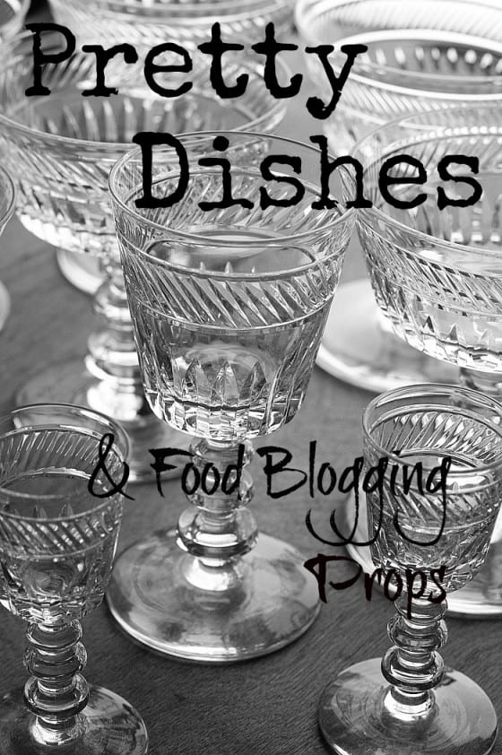 Pretty Dishes & Food Blogging Props by The Kitchen Snob