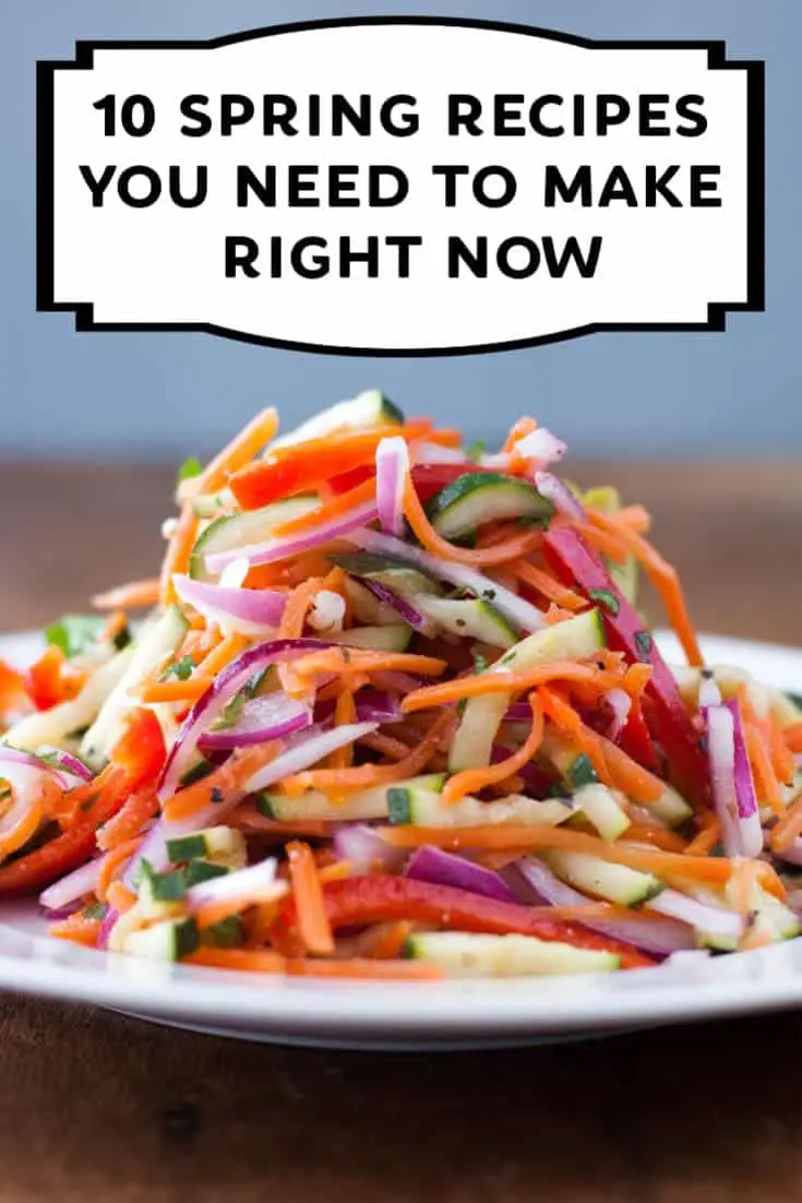 10 Spring Recipes You Need To Make Right Now The Kitchen Snob
