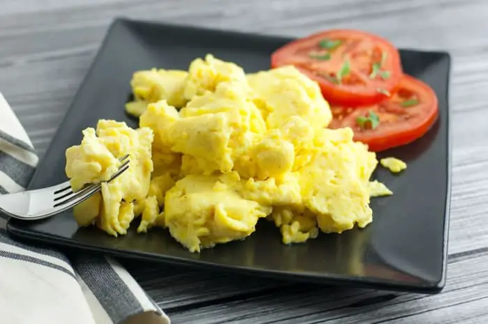 Secret Ingredient Scrambled Eggs - no more boring eggs!