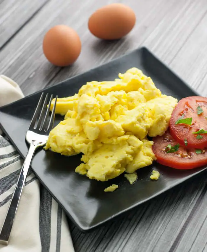 Secret Ingredient Scrambled Eggs - no more boring eggs!