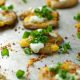 Smashed Potatoes with Jalapeno Lime Aioli - this recipe has so much flavor!
