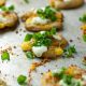 Smashed Potatoes with Jalapeno Lime Aioli - this recipe has so much flavor!