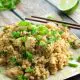 Spicy Chicken Fried Rice - better than takeout! No wok needed - also sugar free and a great recipe for the Fed Up Challenge