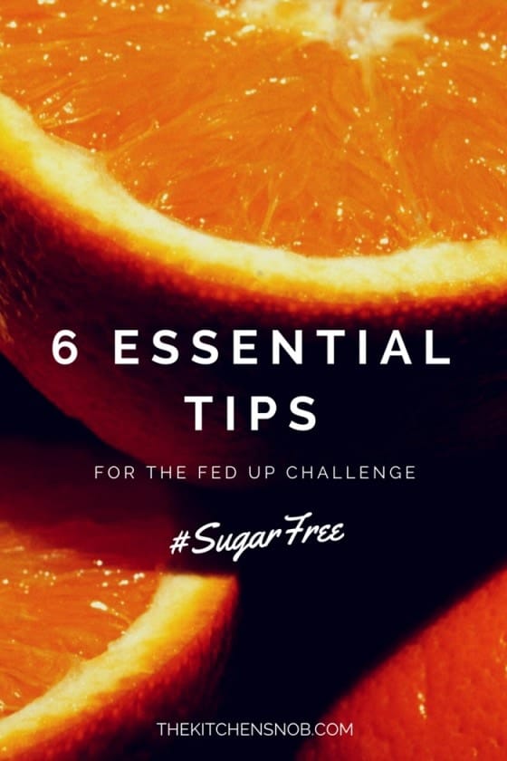 Sugar Free Diet Tips for the 10 Day Fed Up Challenge