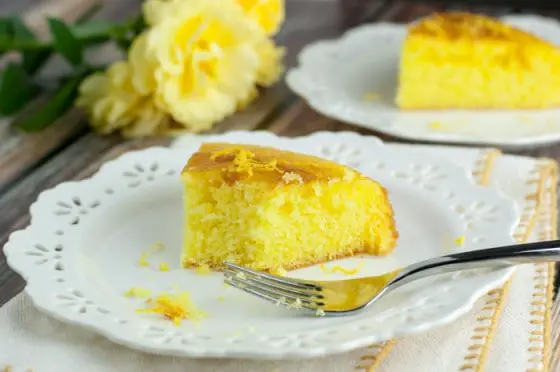Mom's Luscious Lemon Cake - this is her most requested recipe! Super moist and the glaze is to die for!
