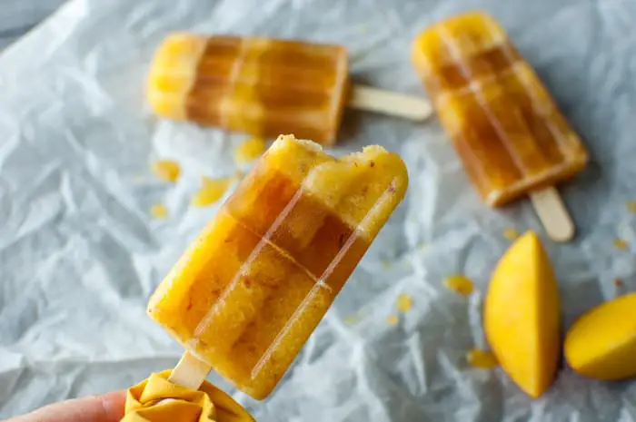 Peach Iced Tea Popsicles - so refreshing with a bit of caffeine!