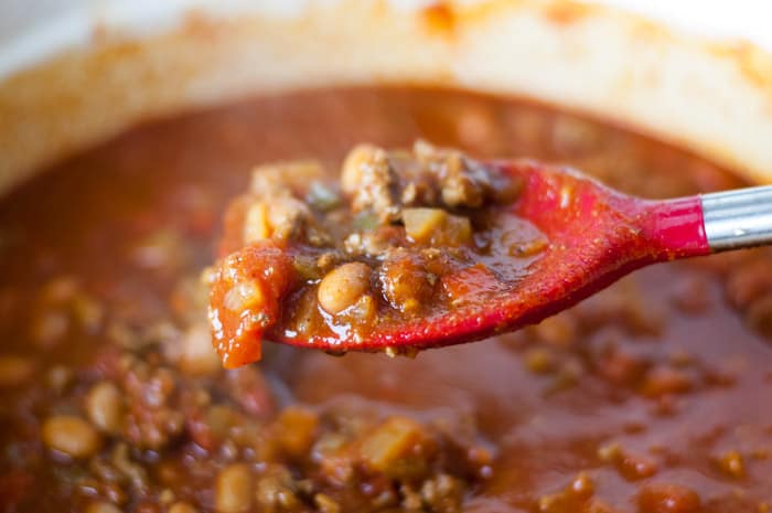 My Bestie's Chili Recipe - easy to make in the crock-pot!