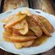 Sugar Free Baked Apple Slices - spiced with a devilish butter sauce! Perfect recipe for the Fed Up Challenge.