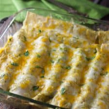 Healthy Chicken Enchiladas - A Lowfat Recipe