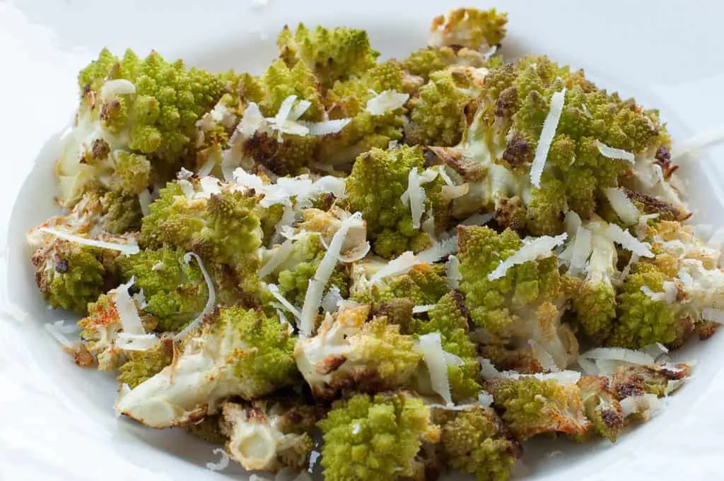 Roasted Romanesco ~ The Kitchen Snob